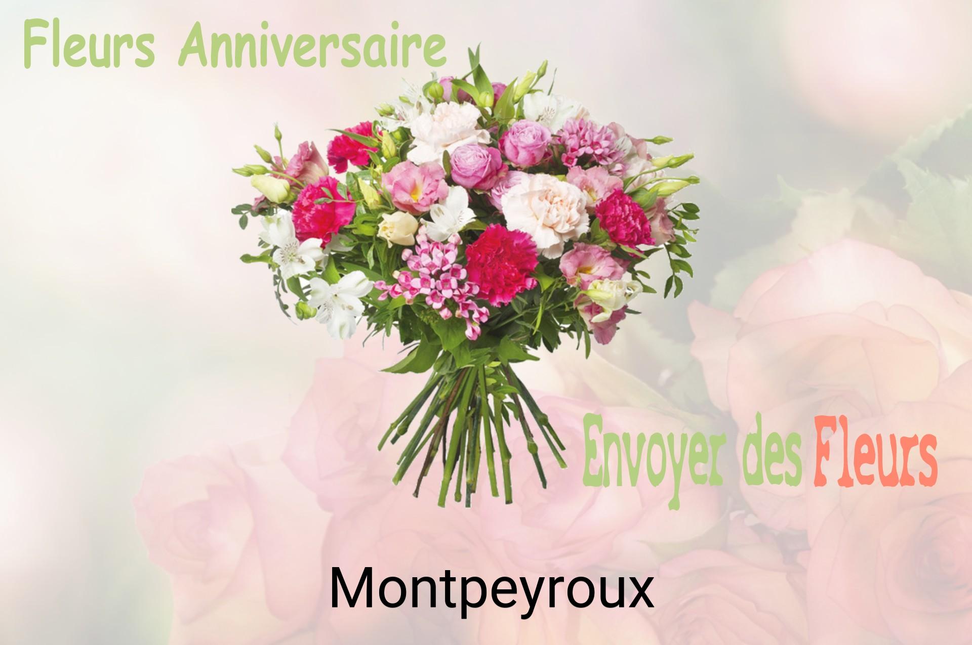 Bouquet de fleurs d’anniversaire livré à Montpeyroux